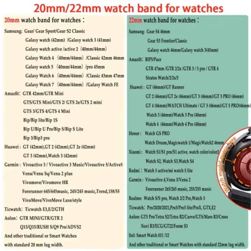20mm 22mm Magnetic Loop Strap  - đánh giá và giá Titan Smartwatch Accessories
