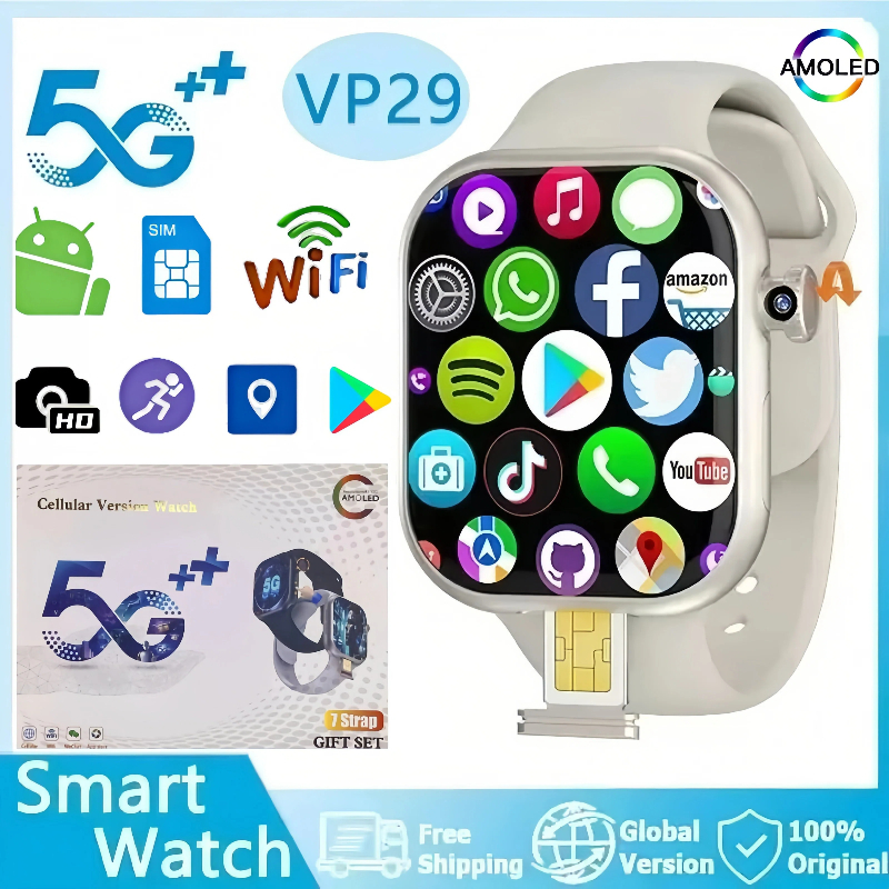 5G Android Smartwatch VP29 4G/ - đánh giá và giá Smartwatch Instagram