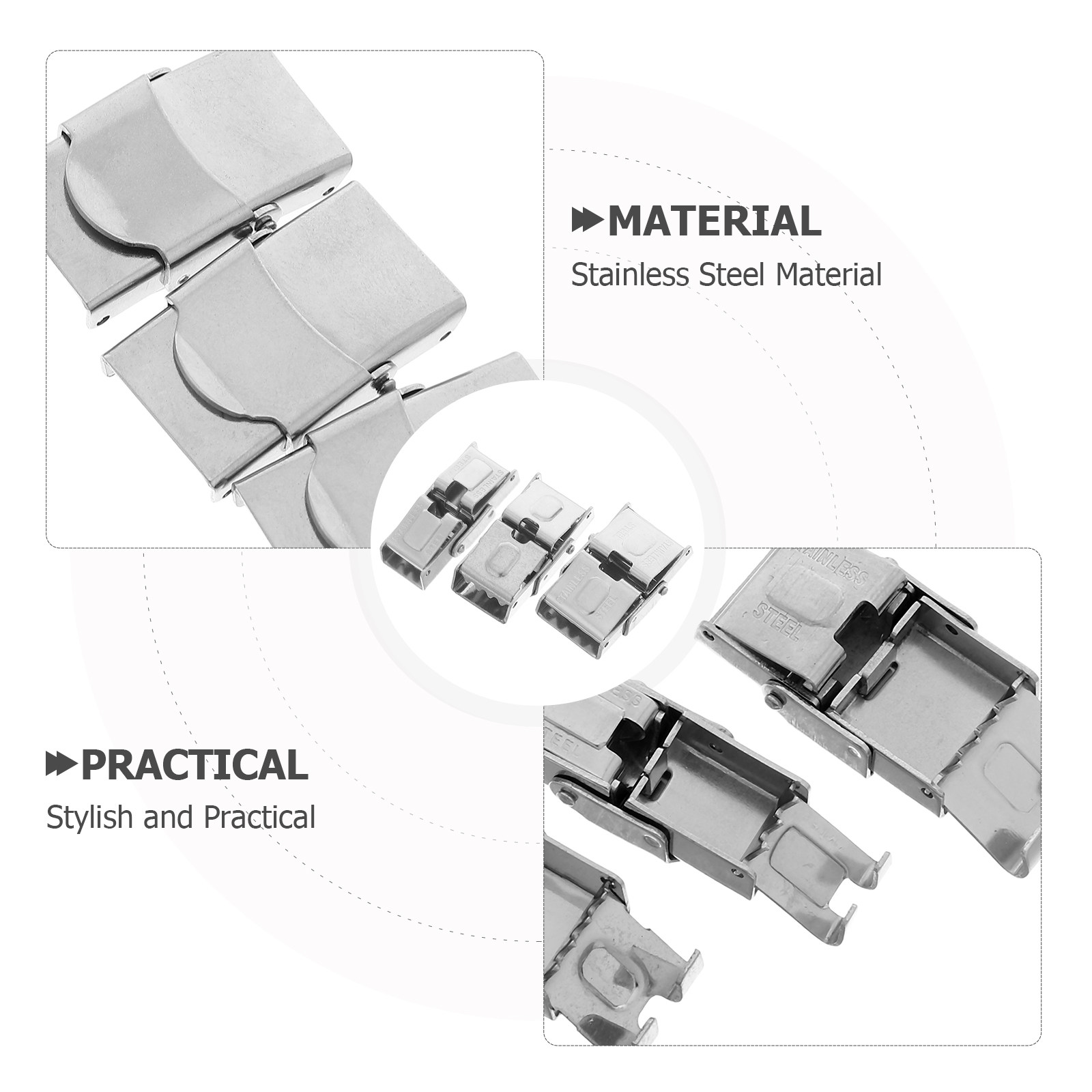 15Pcs Hand Watch Stainless Ste - đánh giá và giá Stainless Mesh Band