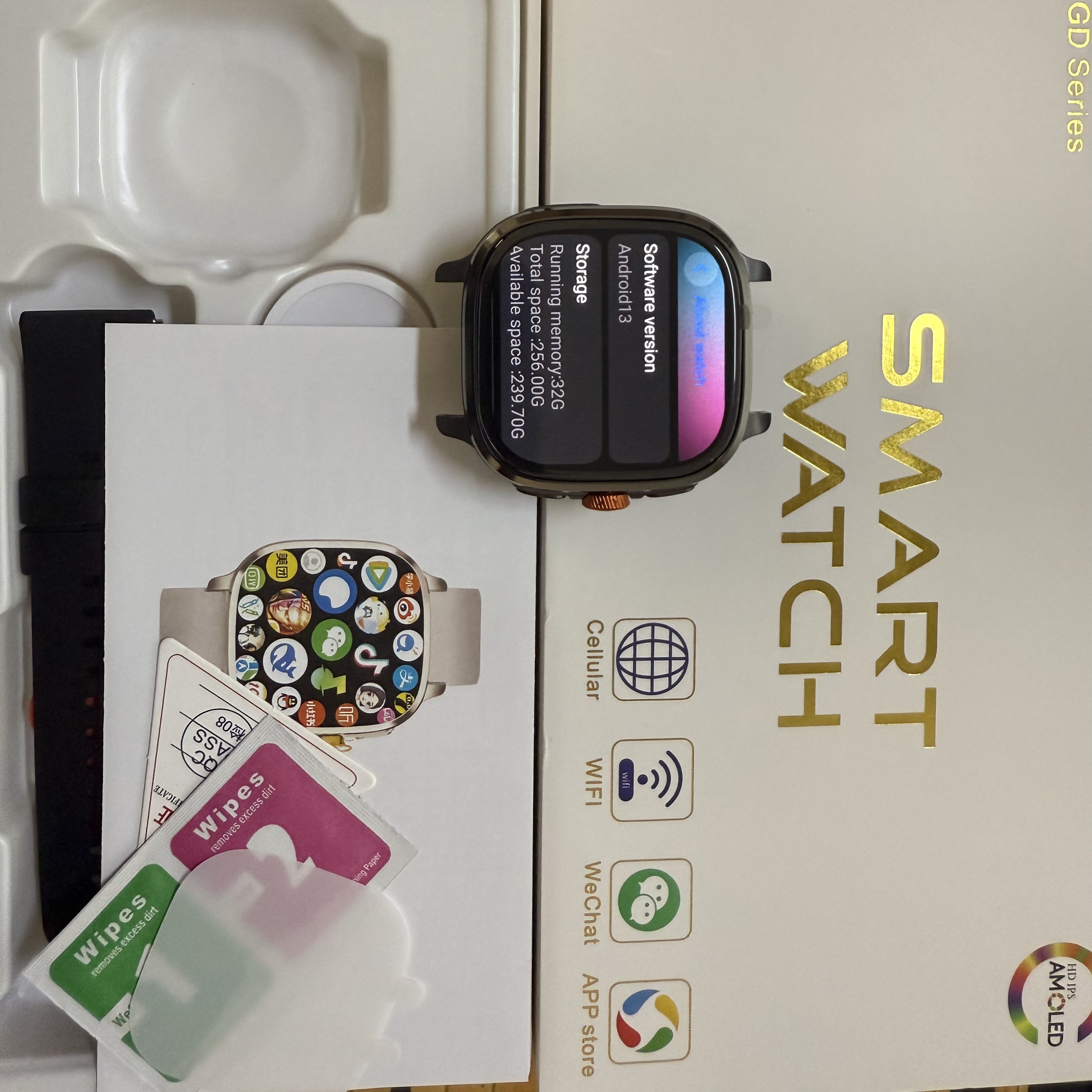 Global Version Android 13.0 S9 - đánh giá và giá Smartwatch Id