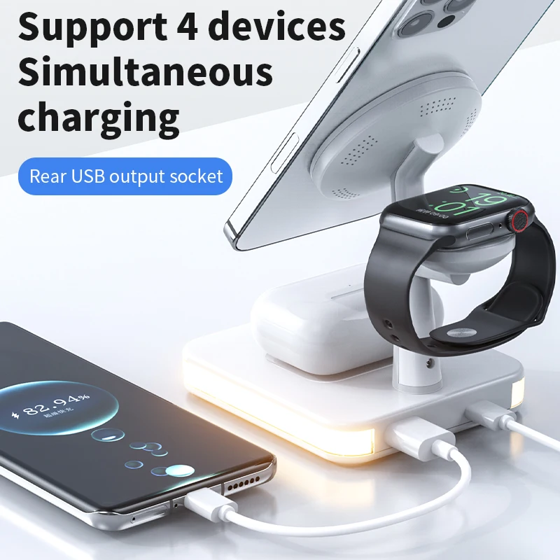 3 in 1 Wireless Chargers Stand - đánh giá và giá Wireless Charger Watch