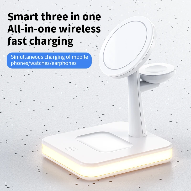 3 in 1 Wireless Chargers Stand - đánh giá và giá Wireless Charger Watch
