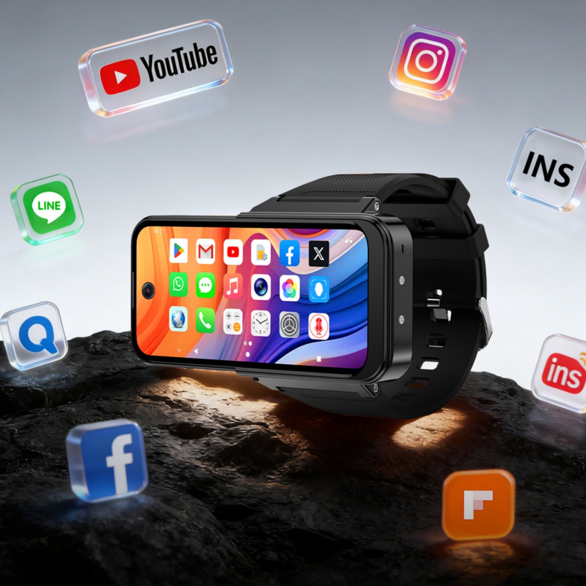 Q333 Android 12.0 Mini Smart W - đánh giá và giá Smartwatch Store