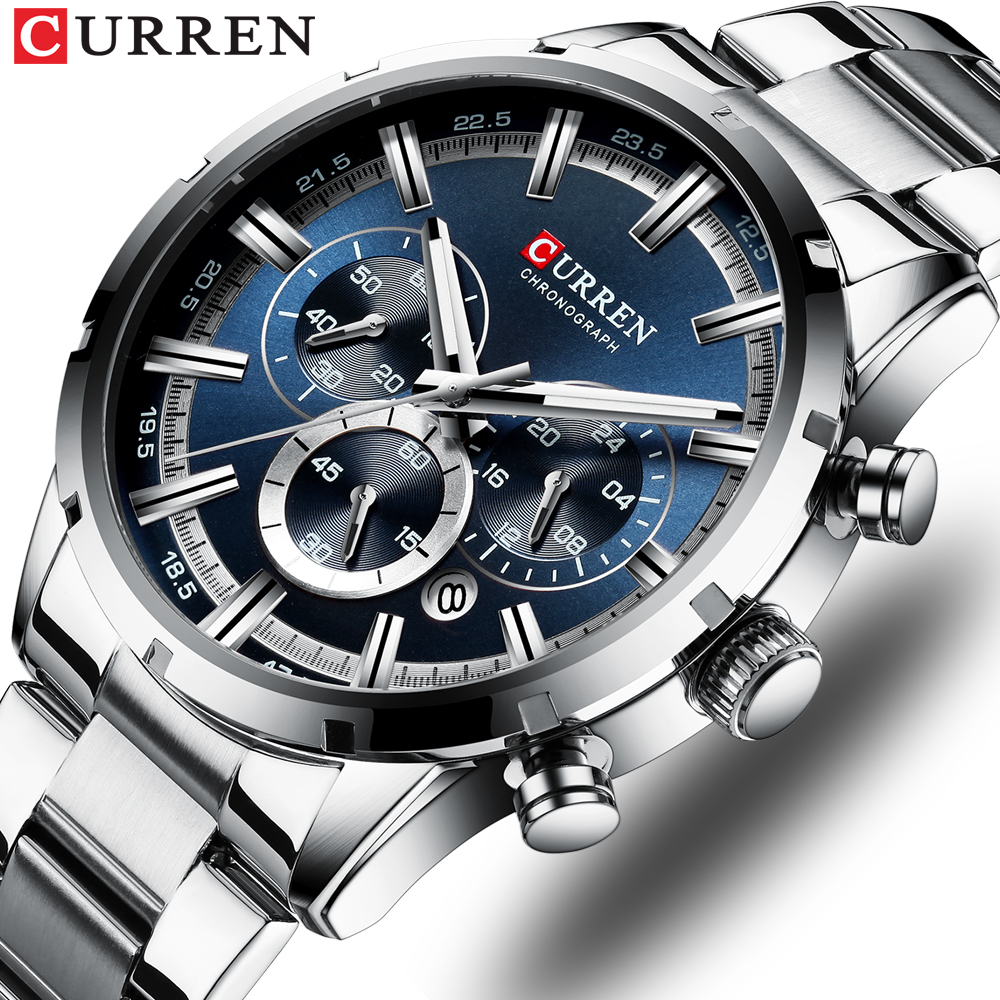 CURREN Top Brand Military Quar - đánh giá và giá Smartwatch Guess