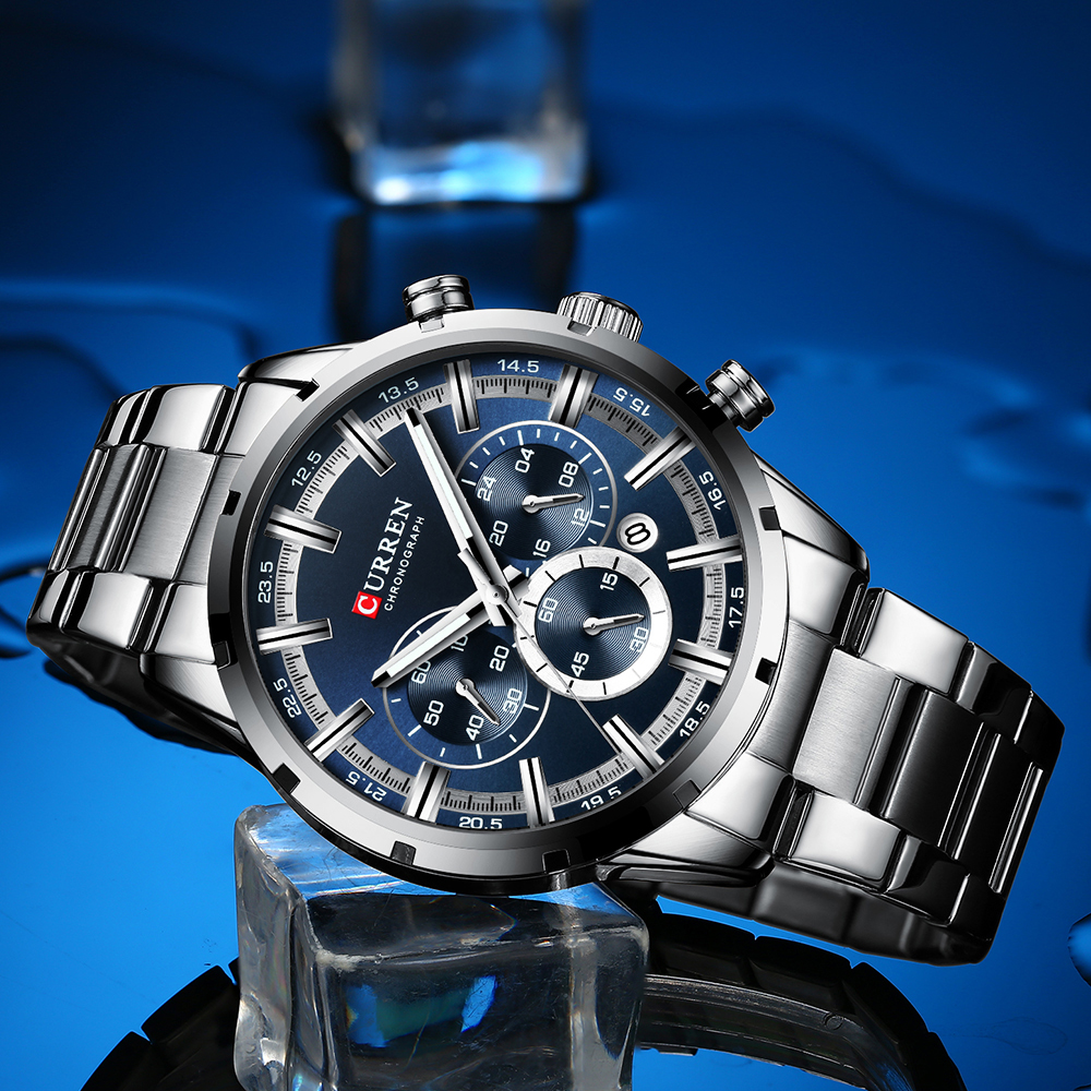 CURREN Top Brand Military Quar - đánh giá và giá Smartwatch Guess