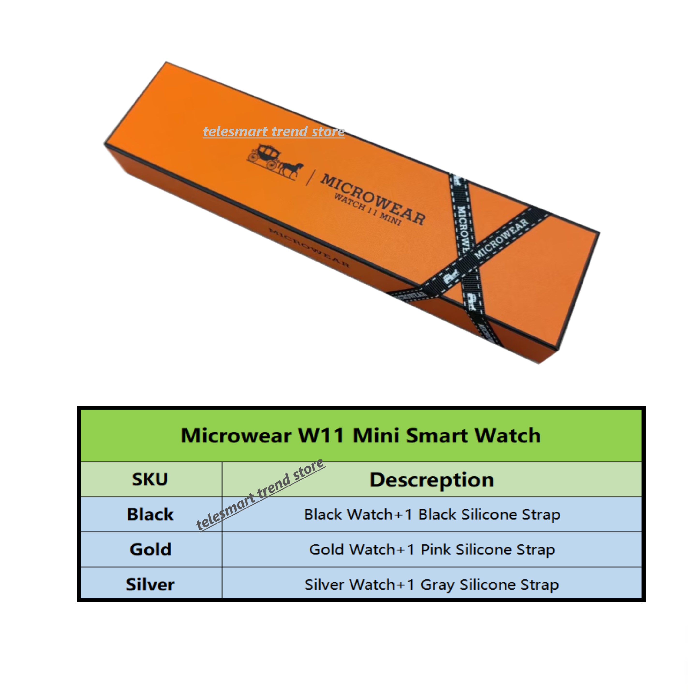 Official W11 Mini Smart Watch  - đánh giá và giá Smartwatch M Active