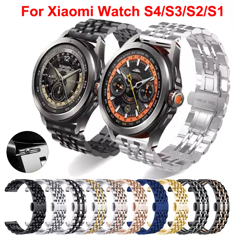 Stainless Steel Strap For Xiao - đánh giá và giá Xiaomi Smartwatch S3 Accessories