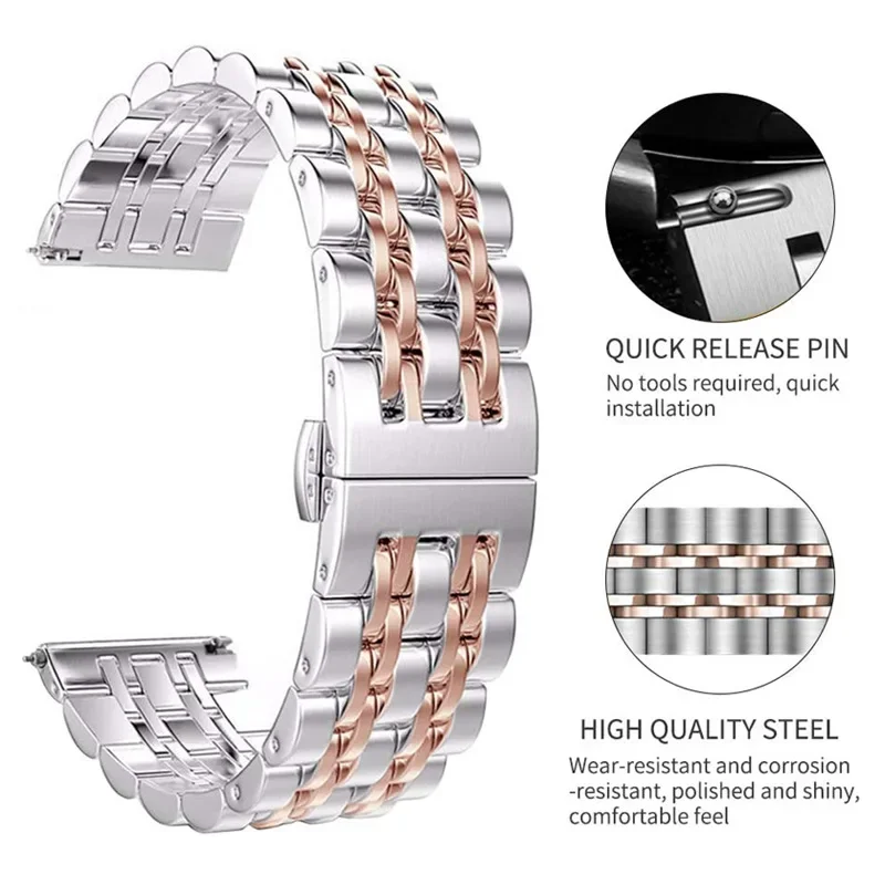 Stainless Steel Strap For Xiao - đánh giá và giá Xiaomi Smartwatch S3 Accessories