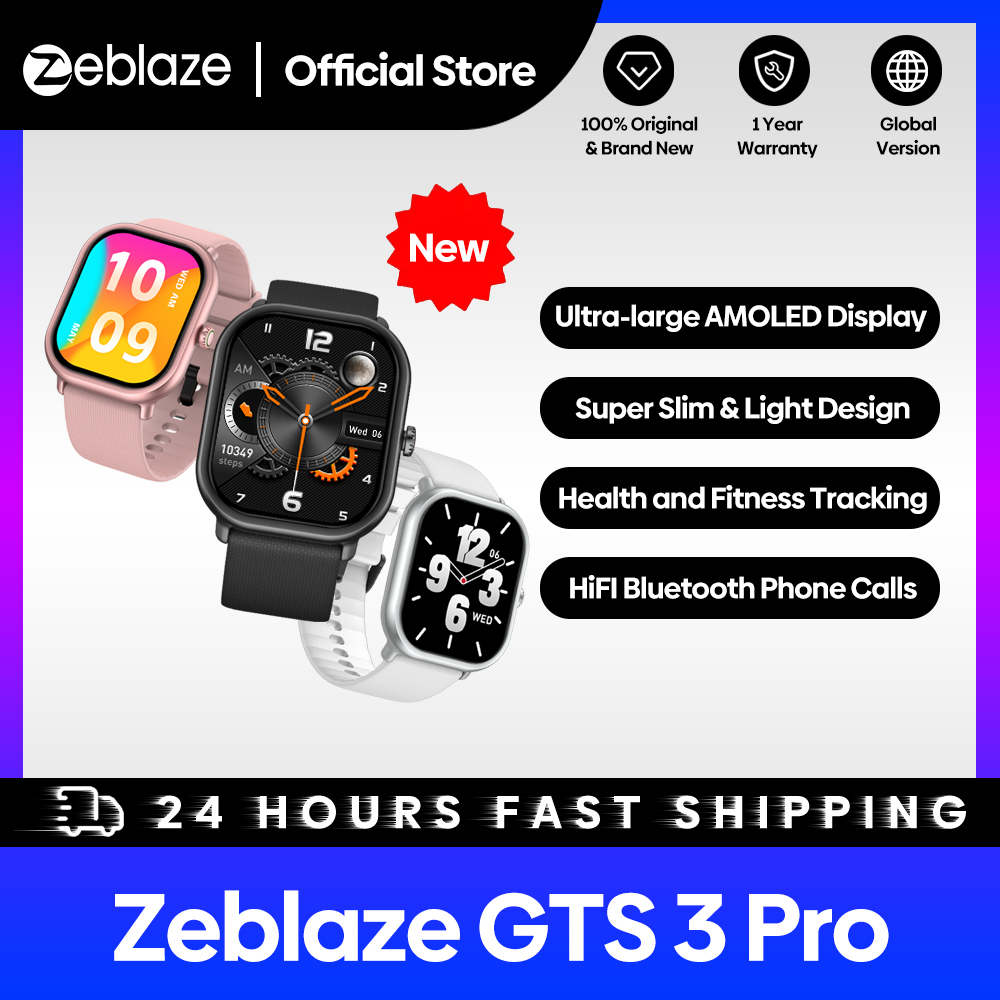 New Zeblaze GTS 3 Pro Voice Ca - đánh giá và giá Smartwatch Face