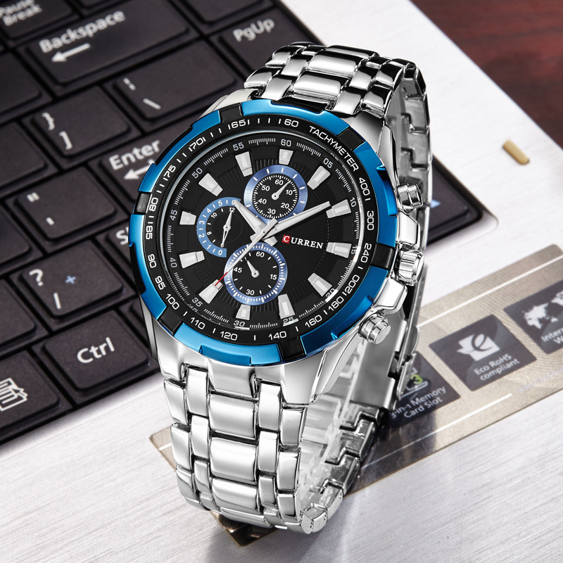 CURREN 8023 Quartz Watch Men W - đánh giá và giá Smartwatch Guess