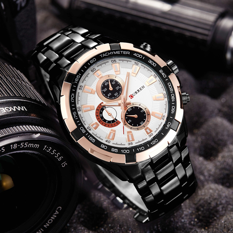 CURREN 8023 Quartz Watch Men W - đánh giá và giá Smartwatch Guess
