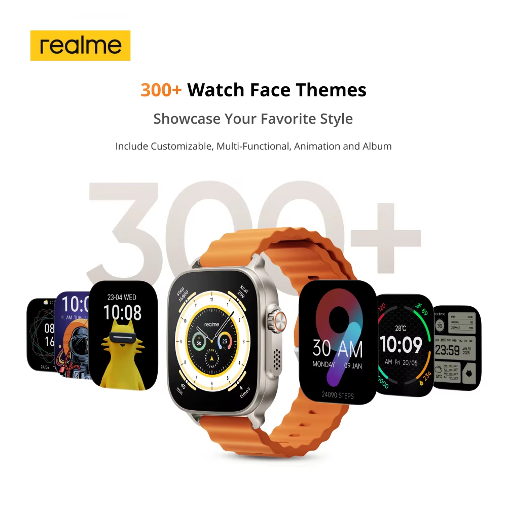 Global Version realme watch 5  - đánh giá và giá Smartwatch Face