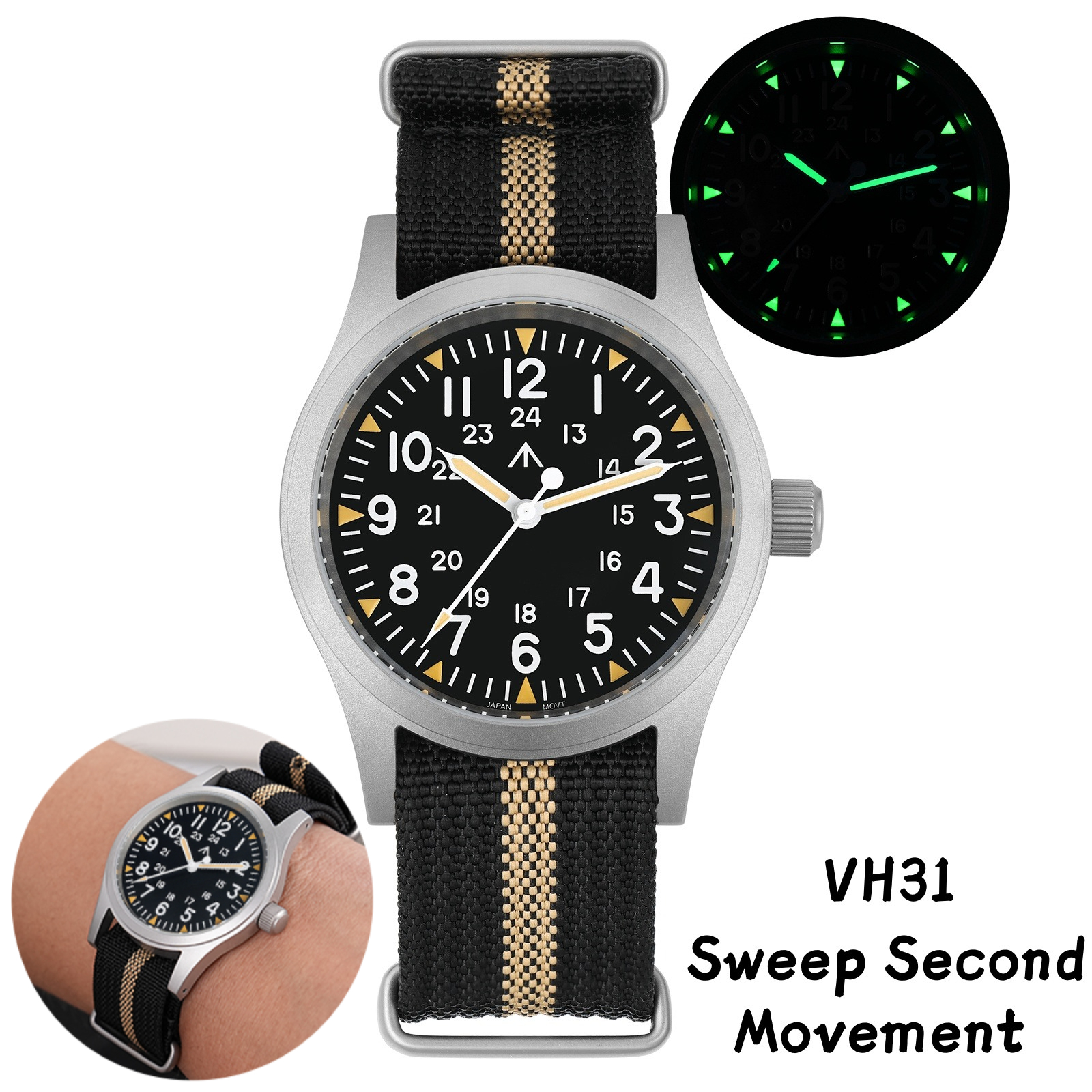 Militado ML05 Vintage Watch VH - đánh giá và giá Smartwatch Nexus