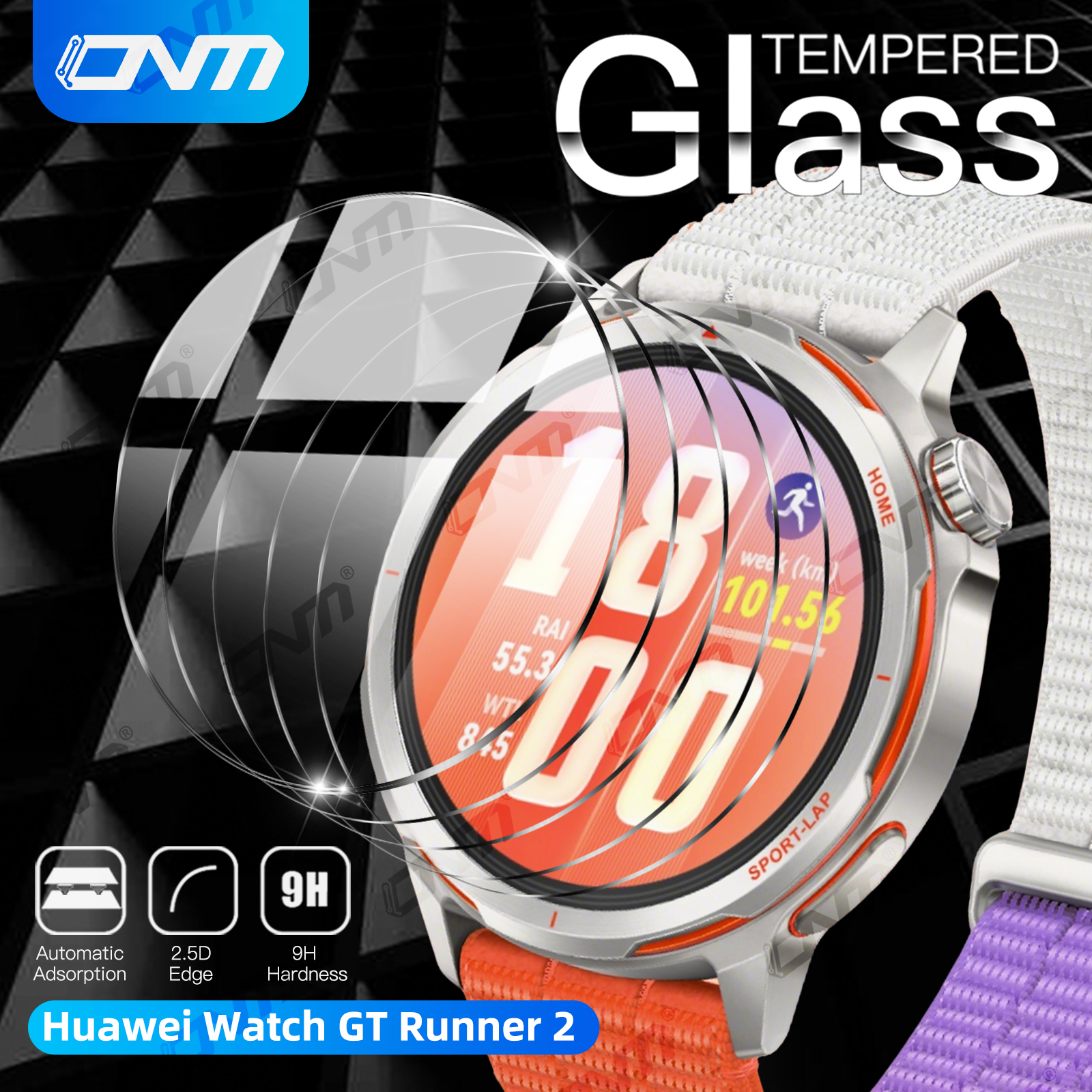 9H Tempered Glass For Huawei W - đánh giá và giá Titan Smartwatch Accessories