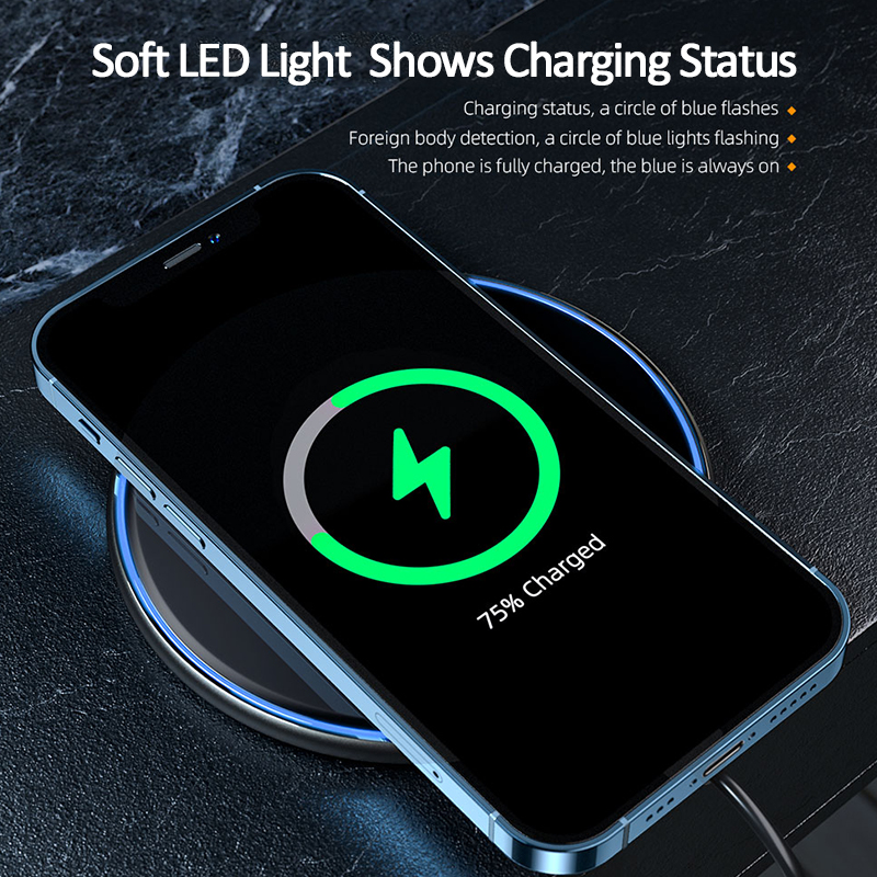 Essager 15W Fast Wireless Char - đánh giá và giá Wireless Charger Watch