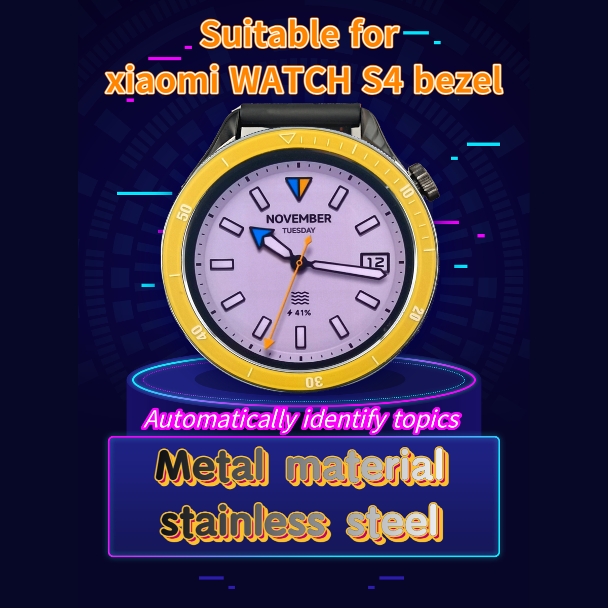 Suitable For Watch S4 Bezel Or - đánh giá và giá Xiaomi Smartwatch S3 Accessories