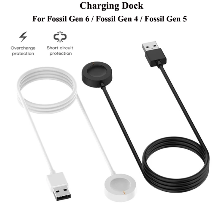 1M USB Magnetic Fast Charge Ch - đánh giá và giá Fossil Smartwatch Accessories