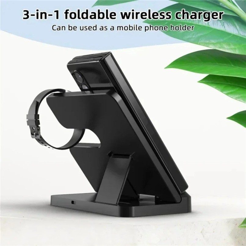 3 in 1 Wireless Charger Statio - đánh giá và giá Wireless Charger Watch