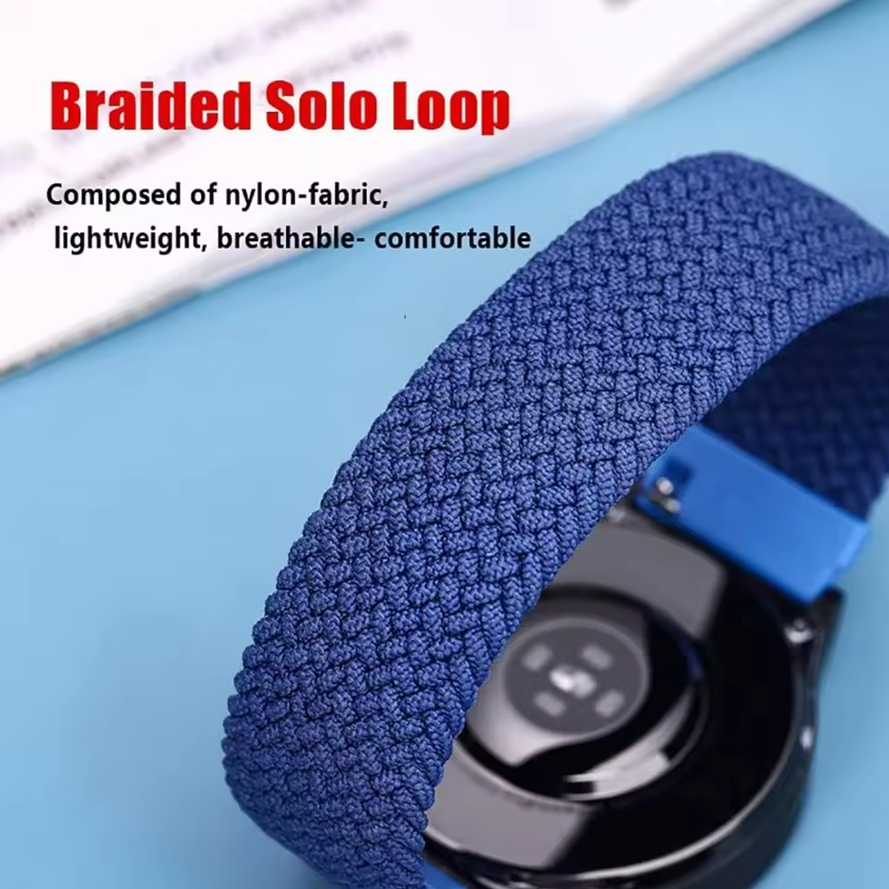 22mm watch straps Nylon Braide - đánh giá và giá Titan Smartwatch Accessories
