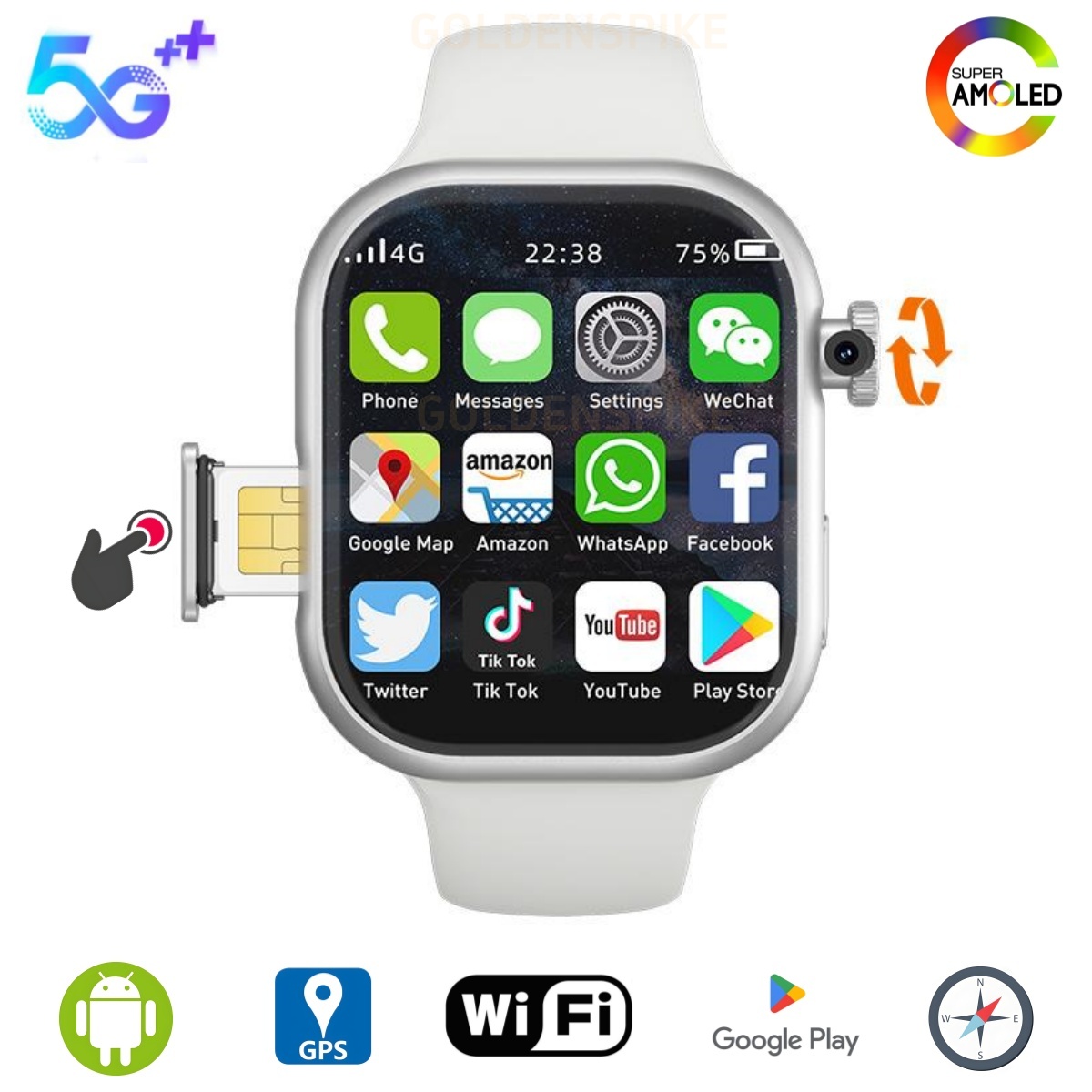5G Smart Watch S10 Series Andr - đánh giá và giá Smartwatch Instagram