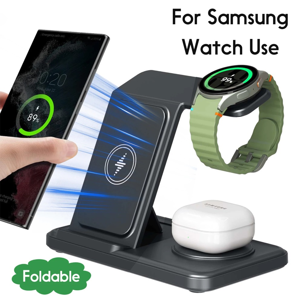 3 in 1 Wireless Charger Stand  - đánh giá và giá Wireless Charger Watch