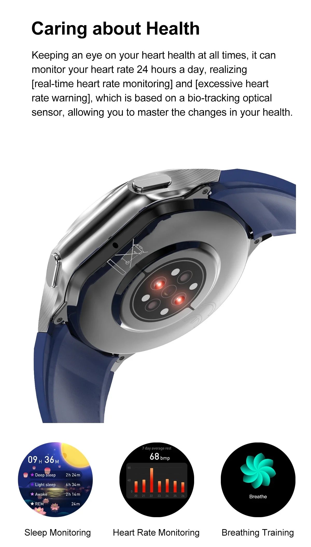 1.43 inch Big Screen Men Women - đánh giá và giá Smartwatch X12
